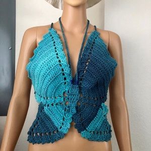 Crochet Butterfly 🦋 Top